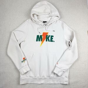 Nike Air Jordan Hoodie Men's Large White Like Mike Gatorade Sweatshirt